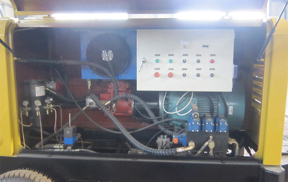 湘乡-小型柴油机混凝土泵-全进口配置
